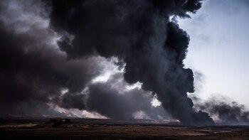La densa humareda que provocan