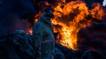 Abdul, ataviado con el equipo