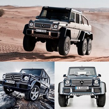 El Clase G 6X6 versión