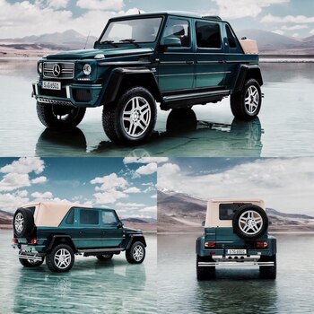 El flamante Mercedes Maybach G650