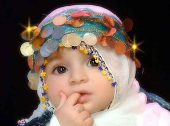 Su hijo ya fue bautizado