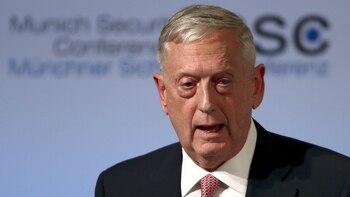 El secretario de Defensa de