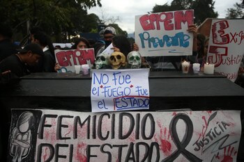 Los manifestantes exigen que la