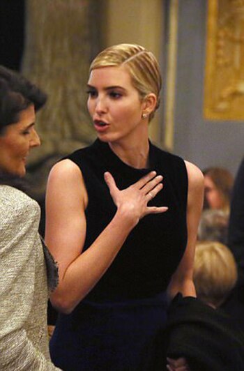 Ivanka Trump concurrió con un