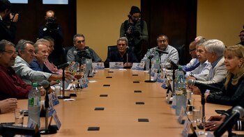 La reunión de la CGT