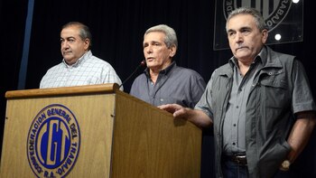 El triunvirato de la CGT