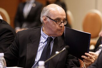 El canciller del Perú, Ricardo