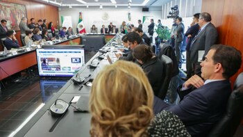 Un momento de la sesión