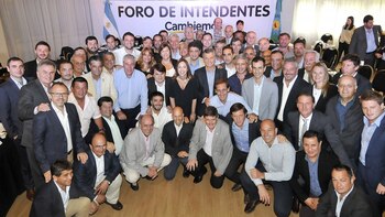 Mauricio Macri y María Eugenia