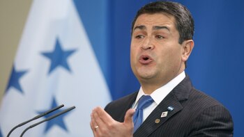 Juan Orlando Hernandez, presidente de