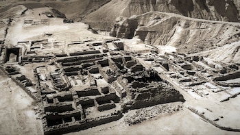 El complejo edilicio de Qumrán