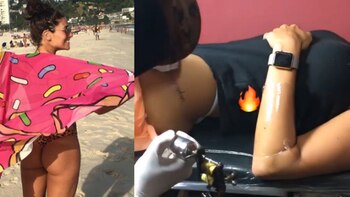 La modelo y su nuevo