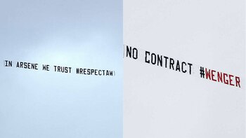 Los aficionados del Arsenal no