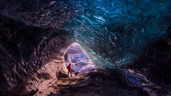 Las cuevas y glaciares de
