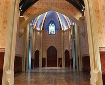 La pequeña capilla donde será