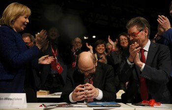 La reacción de Martin Schulz