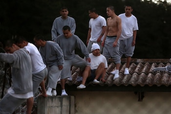 Reclusos escapan de un sector