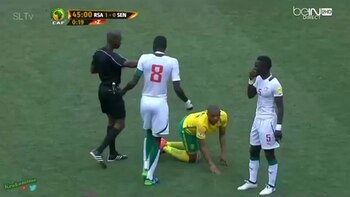 Aquel partido terminó 2 a