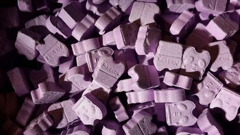 Las pastillas incautadas “Pikachu”