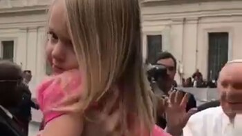 La pequeña Estella no quería