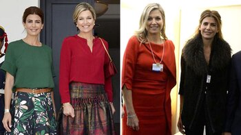 Julian Awada y Máxima Zorreguieta