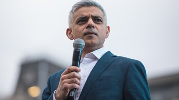 El alcalde de Londres Sadiq Khan ha tenido cruces con el presidente Trump (Getty Images)