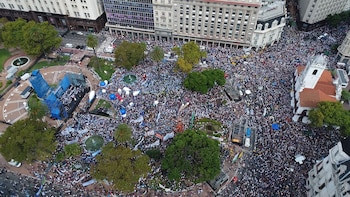 La marcha federal docente, donde