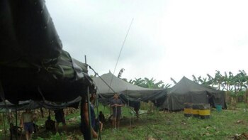Foto de los militares venezolano