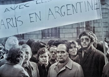 El entonces futuro presidente de