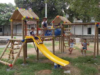 Las áreas de juego al