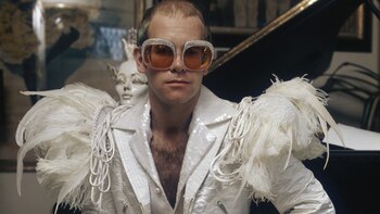 El cantante inglés vestido con