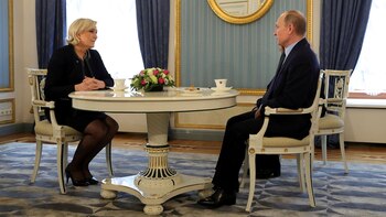 La reunión entre la candidata