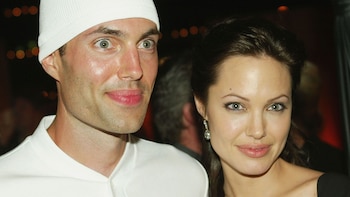 Angelia Jolie con su hermano
