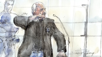 Dibujo de un artista sobre