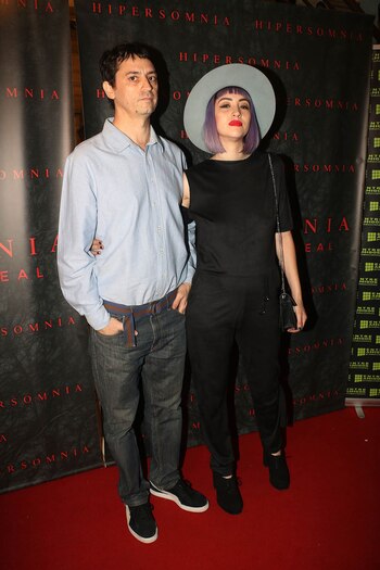 Sofía Gala y su marido