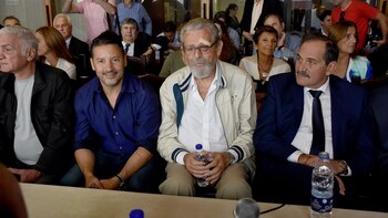 Los dirigentes del PJ Nacional