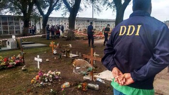 El cementerio de Otamendi. (0223.com.ar)
