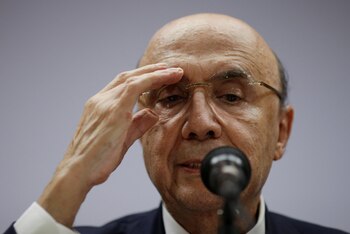 Henrique Meirelles entra en la campaña con un 1% de intención de voto (Reuters)