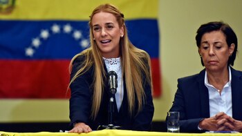 Lilian Tintori, esposa del opositor