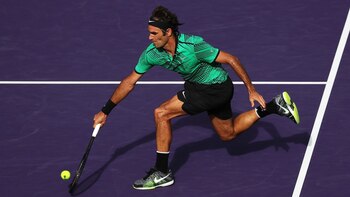 Roger Federer figura en el