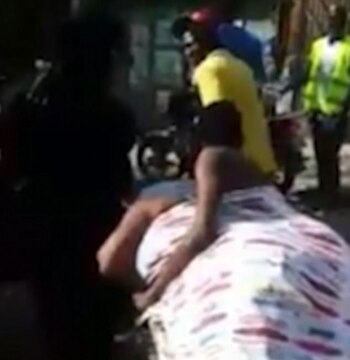 Una multitud acompañó a ambos