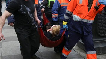 Un atentado en el metro de San Petersburgo causó la muerte de 10 personas (Reuters)