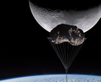 El asteroide está ubicado a más de 50.000 kilómetros de distancia (Clouds AO)