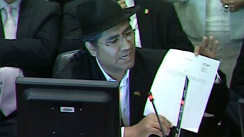 Diego Pary, embajador de Bolivia