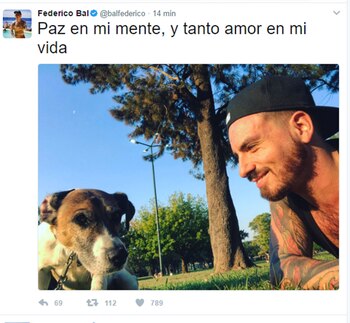 El tuit de Federico Bal