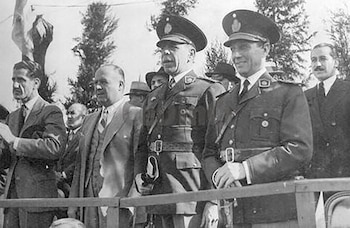 Edelmiro Farell y Pablo Pedro