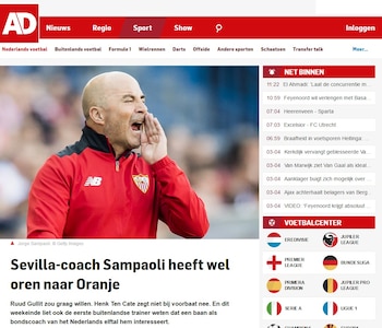 En Holandan afirman que ya dialogaron con Jorge Sampaoli