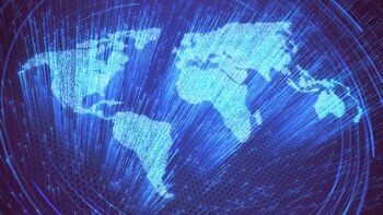 Los cables de fibra óptica unirá las dos continentes, bajo el océano Atlántico (iStock)