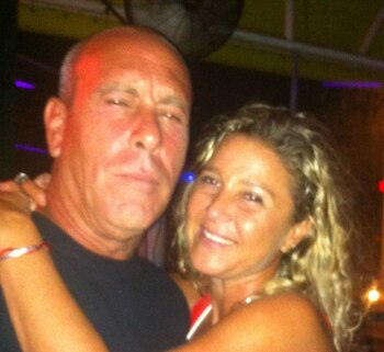 Cadamuro junto a Pedro García.