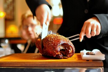 El corte del pato es